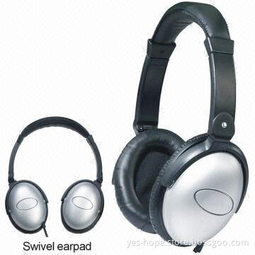 Noise-canceling Headphone with 32Ω Impedance and 20Hz to 20kHz Frequency Response